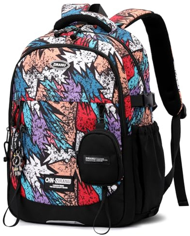 Amythe Mochila Escolar Adolescente, Mochilas Tipo Casual Grande para Chicos Hombre para Portátil 15.6, Mochila Instituto Juvenil para Colegio Viajes, Vuelta al Cole y Navidad