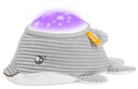 Chicco Proiettore Delfino Dolce Notte per Neonato, Luce Notturna 7 Colori con Suoni dell'Oceano e Musica Classica, 30 Minuti di Proiezione, Volume Regolabile, Lavabile in Lavatrice, 0 Mesi +