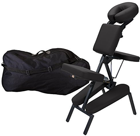 Inner Strength Massagestuhl Element - tragbares Komplettpaket mit Kopfstütze, Brustbeinkissen & Tasche