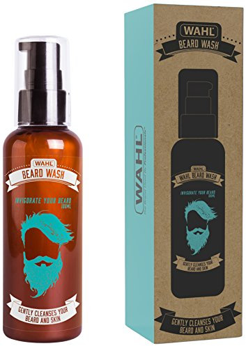 Wahl Beard Shampoo, Beard Wash, Cleansing and Conditioning, Moisturise and Soften, Facial Hair Shampoos, Cleanse Skin, Clean Beard and Moustache, Beard Grooming for Men
