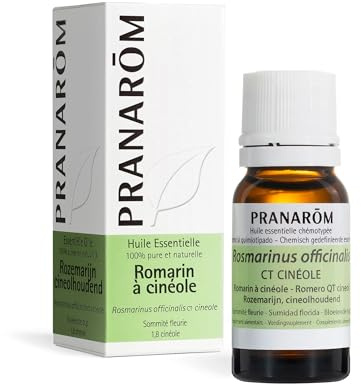 PRANARÔM - Romarin à Cinéole - Huile Essentielle Chémotypée - Pour Cosmétiques - 100% Pure Et Naturelle - HECT - 10 ml