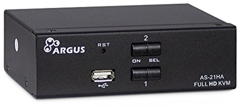 Inter-Tech KVM KVM-AS-21HA HDMI line in 2X HDMI 4X 3,5mm 3pol. Klinke 1 Power line Out 2X USB 2X 3,5mm 3pol Klinke 1x HDMI