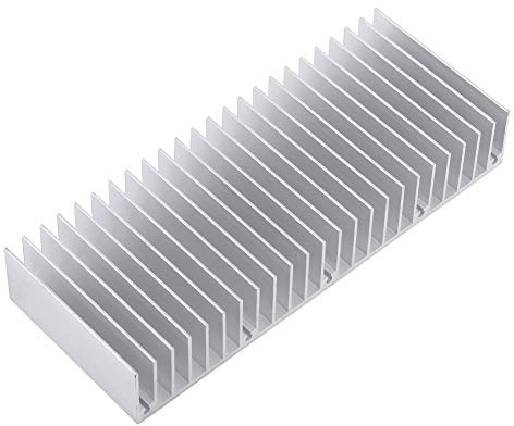 Aluminium kylfläns kylfläns kylflänsdensitet 24 tänder 150 mm för datorkraft IC-ström elektrisk enhet LED-ljusenheter etc.
