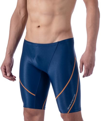 My KILOMETRE Jammer Costume da bagno da uomo Solido Swim Jammer Endurance Long Racing Training Costume da bagno, Equalizer 2.0 True Balance, XX-Large