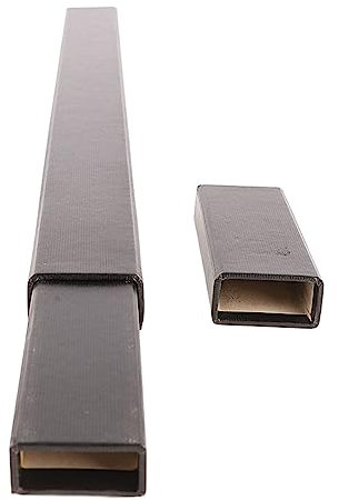 Violine Viola Cello Bogenetui Pflanzenfaser Hartschale Samtfutter Leichtes Bogenetui Bogentasche Bogenschutzetui Schwarz