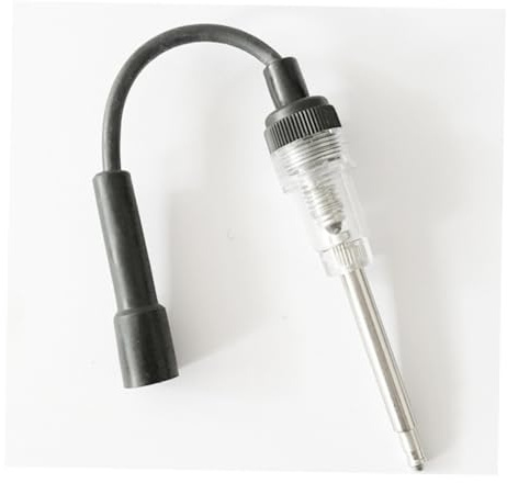 UKCOCO Comprobador De Encendido y Chispa Automático Para Bujías, Equipo Diagnóstico De Sistema De Ignición Motor, Uso Automóviles, Conexión Directa Entre Bujía y Cable Para Pruebas Rápidas