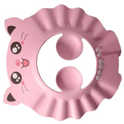 Kids Shower Cap - Waterproof Head Washing Ear Protection Bath Hat | Kids Shower Caps | for Head Washing Shampoo Bath Hair