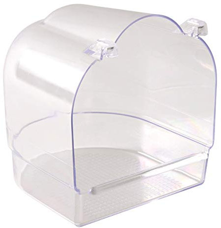 Trixie Baignoire couverte pour oiseaux Forme semi-circulaire - 14 × 15 × 15 cm