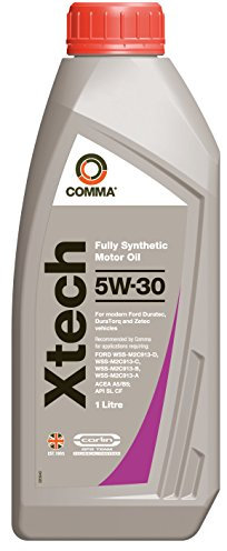 Comma XTC1L XTech Fully Synthetic 5W30 Motor Oil, 1 Liter, Grey