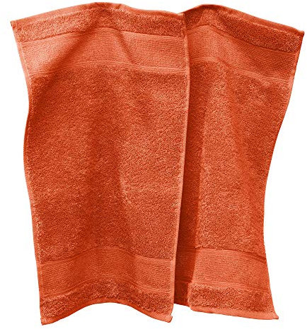 Erwin Müller Gästetuch Karlsruhe 2er- Pack 100% Baumwolle Terra Größe 30x50 cm - extrem saugstark, leicht, flauschig weich, hautschmeichelnd (weitere Farben)