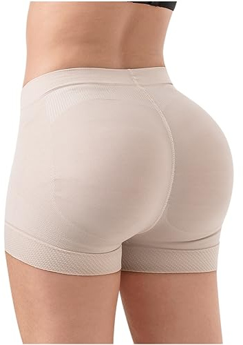 Laty Rose 21996 Panty Control Levanta Cola Butt Lifter Shorts Thigh Shapers Beige Medium