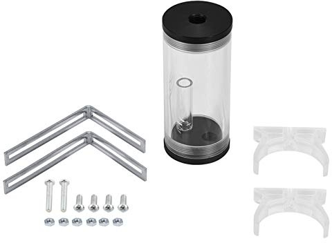 Vbestlife Akrylcylinder diameter reservoar tank gör-det-själv-kit för PC dator vätskekylning kylarsystem