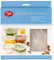 Tala Flexible and Stretchy Silcone Bowl Covers, 6 Piece reusable Set, White