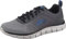 Skechers Men's Track Ripkent Sneaker, Charcoal Mesh/Black Trim, 7.5 UK