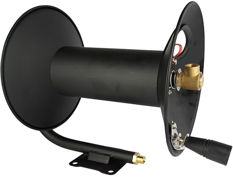 Schlauchtrommel | für Kärcher HD HDS Kränzle Hochdruckreiniger | bis 280 bar | bis zu 50m Länge (siehe Artikelbeschreibung) | M22x1,5 AG x M22x1,5 AG | Hochdruckschlauch Schlauchaufroller