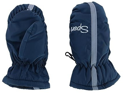 CTM® Ski-Fäustling für Kinder, Einheitsgröße, Marineblau