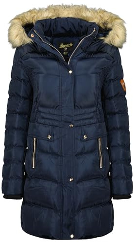 Geographical Norway Damen Badonna Lady Damenparka, marine,