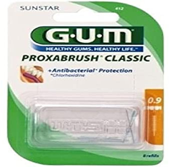 Gum Proxabrush Classic 8 Stück Kerze 0,9mm ISO 2