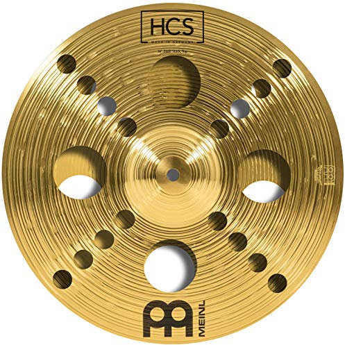 Meinl Cymbals HCS Trash Stack — 14 Zoll (Video) Schlagzeug Becken (35,56cm) Messing, Traditionelles Finish (HCS14TRS)