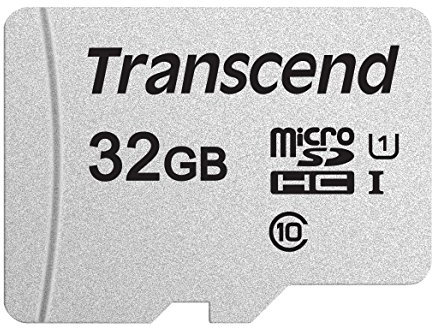 Transcend Highspeed 32GB micro SDXC/SDHC Speicherkarte (für Smartphones, etc. und Digitalkameras) / Class 10, UHS-I, A1 – TS32GUSD300S