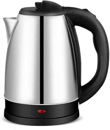 HERVIDOR DE AGUA DE ACERO ELECTRICO 1,5L 1500W 360 GRADOS CUERPO ACERO INOXIDABLE HERVIDORA ACERO 1,5L