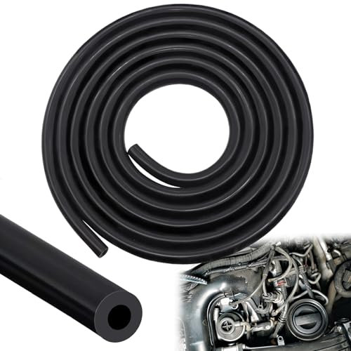 VBGURR Tuyau sous vide en silicone pour voiture, 3 m, diamètre intérieur 3 mm, diamètre extérieur 8 mm, tuyau sous vide en silicone, tuyau de refroidissement pour moteur de voiture (3 mm ID - 8 mm OD)