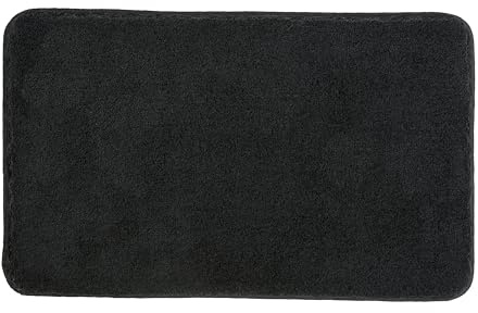 Kleine Wolke 5405926360 Badteppich Relax 60 x 100 cm schwarz