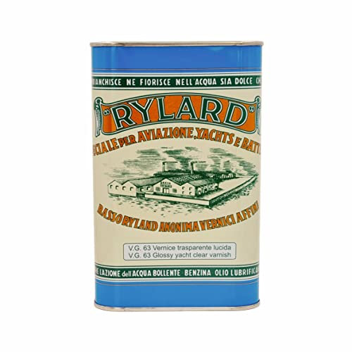 Rylard VG 63, Vernice Oleofenolica Per Legno Unisex Adulto, Trasparente, 1 l Confezione da