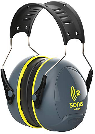 JSP Sonis 2 Adjustable Ear Defenders 31dB SNR (AEB020-0AY-900)