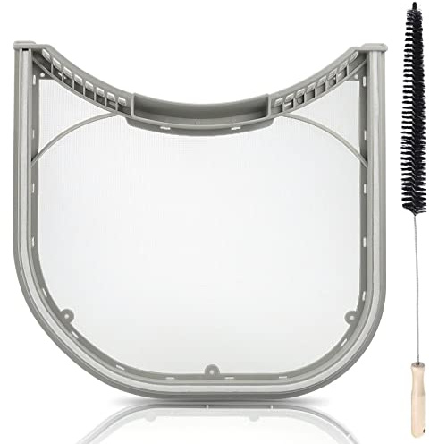 APPLIANCEMATES 5231EL1003B Dryer Lint Filter with Felt Seal Compatible for Lg and Ken-more Dryer Lint Screen Replacement Part # 1266857, AP4440606 Includes Clothes Dryer Lint Vent Trap Cleaner Brush