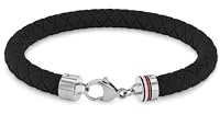 Tommy Hilfiger Jewelry Bracciale in Silicone da Uomo Colore Nero - 2790553