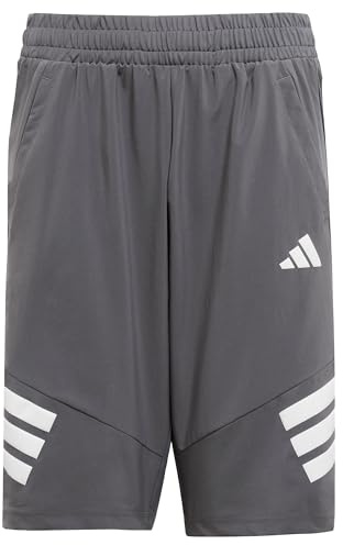 adidas Jungen All Sports NXT Shorts, Grey Five/White, 7-8 Years
