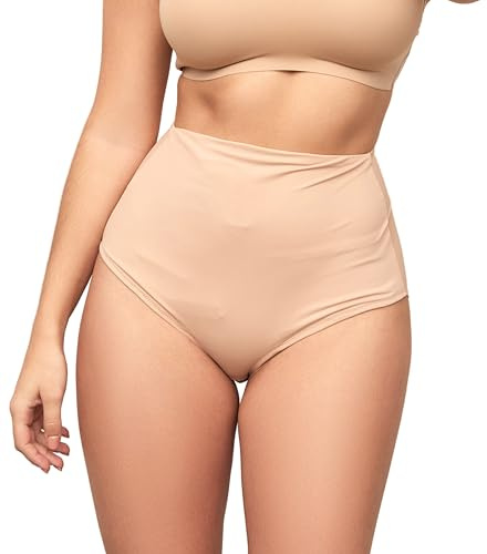 SIIL sous-vêtements de stomie pour Femme Beige pour Housse de Sac de stomie Slips pour Poches de stomie XS-XXL Fabriqué en Europe, Beige, Large