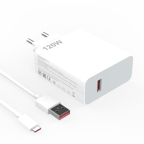 120 W USB C-laddare, laddningskabel för Xiaomi 17 17Ultra 17Max 17Pro 15 15 Ultra 15T Pro 14TPro 13T 12T 11TPro, TurboHyber snabbladdare, strömförsörjning för Redmi Note 15Pro Poco X8Pro F8