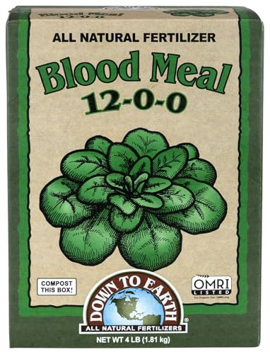 Down to Earth Blood Meal Fertilizer Mix 12-0-0, 5 lb
