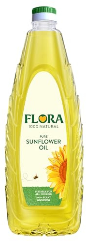 Flora Pure Sunflower Oil, 1 Litre (Pack of 1)