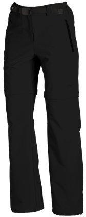 CMP Damen Zipp Off Hose, Schwarz,D42