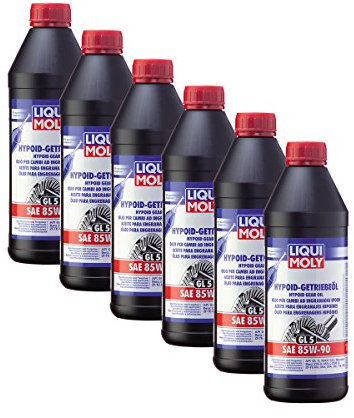6x LIQUI MOLY 1035 Hypoid-Getriebeöl (GL5) 1L