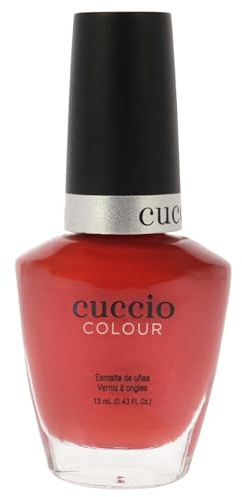 Cuccio Colour Colour Nail Polish - Triple Pigmented Formula - For Rich And True Coverage - Gives Ultra-Long-Lasting And High Shine Polish - For Incredible Durability - Chillin' In Chile - 0.43 Oz