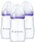 Lansinoh Momma Breastmilk Feeding Bottle with NaturalWave Nipple, 8 Ounce, 3 Count, BPA Free and BPS Free