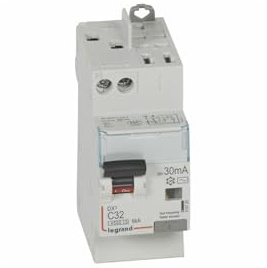 410720 Legrand Disjoncteur différentiel 32A type AC 30mA - DX³4500 1P+N