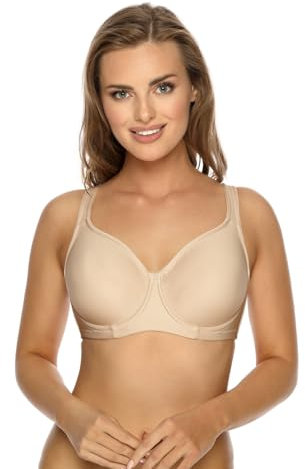 VIANIA! 14586 Minimizer Bügel-BH mit gemoldeten Cups Farbe Silk, Größe:85, Cup:C
