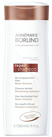 ANNEMARIE BÖRLIND SEIDE NATURAL HAIR CARE Repair Shampoo (200 ml) - Repairpflege für Sichtbar mehr Geschmeidigkeit und Glanz, Spliss und Haarbruch werden Reduziert, Vegan