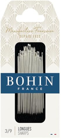 Paritys Mercerie Bohin - Bohin Surtido No.3-9 Objetos Punzocortantes De Coser Agujas - 20 Agujas