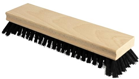 Bürstenmann Tapezierbürste aus Polyester in Holzfarbe, Schwarz
