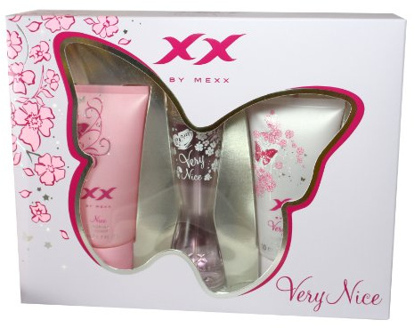 Mexx XX Very Nice, femme / woman, Geschenkset (Eau de Toilette 20 ml + Showergel Nice 50 ml + Showergel Very Nice 50 ml)