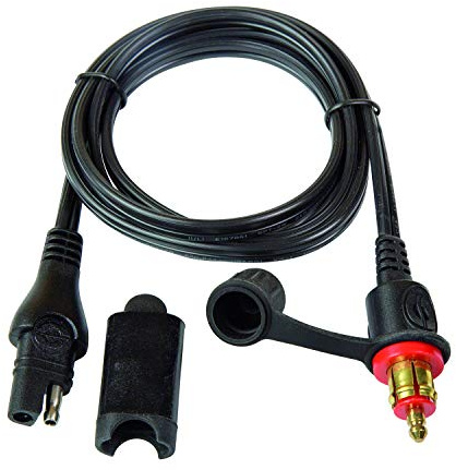 TecMate OptiMATE CABLE O-09, Adapter-Verlängerung, SAE auf MOTORRAD 180° Stecker, 48/120cm