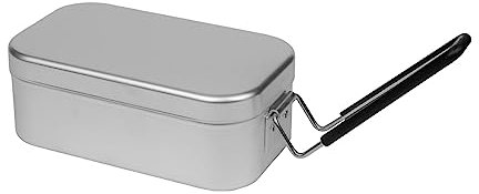 Trangia Mess - Barattolo in latta, misura piccola, colore: Argento