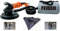FEIDER FPEP1200CPC Exzenterschleifer Multischleifer 1200W - Polierwerkzeug für Gips und Trockenbau - 12 Schleifdreiecke - Schleifmaschine mit Absaugung und Integrierter Staubfangsack
