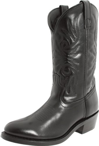 Laredo Mens Mccomb Round Toe Casual Boots Mid Calf - Black - Size 10.5 D